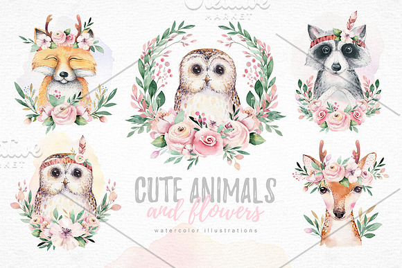 Сute forest friends! in Illustrations - product preview 3