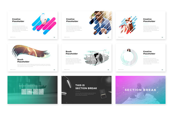 MINEX Minimal PowerPoint Template in PowerPoint Templates - product preview 6