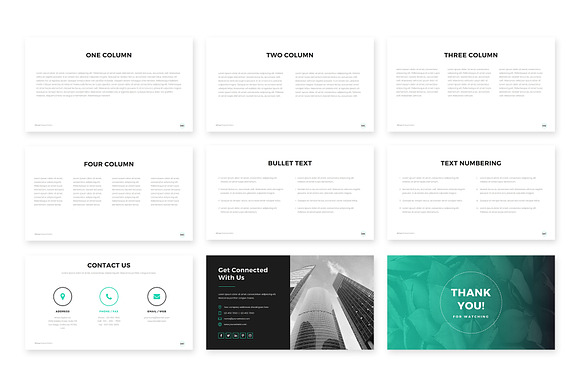 MINEX Minimal PowerPoint Template in PowerPoint Templates - product preview 9