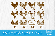 Chicken SVG Rooster SVG Bundle