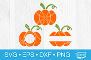 Pumpkin SVG Bundle Monogram SVG
