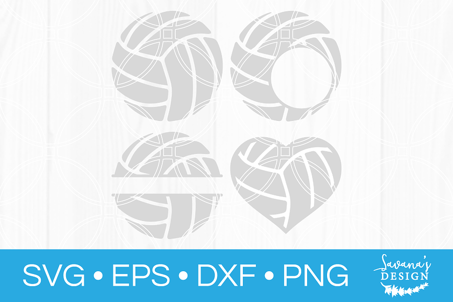 Volleyball SVG Bundle Cut File in Illustrations - product preview 8