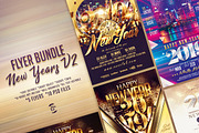 New Years Flyer Bundle V2