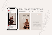 Modern Pinterest Template Set