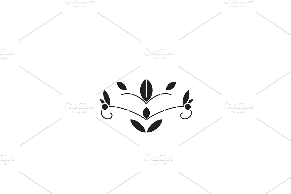 Soapwort black vector concept icon in Illustrations - product preview 8