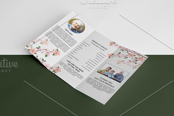 Funeral Program Template - V850 in Brochure Templates - product preview 4