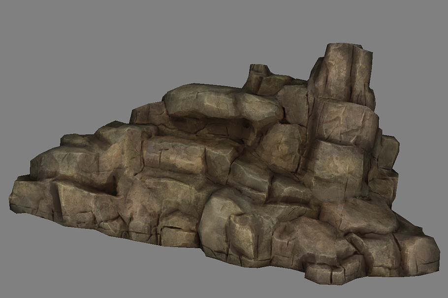 Rocks_5 in Environment - product preview 1