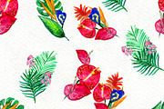 Seamless pattern With Tropical