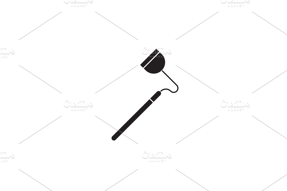 Farming hoe black vector concept in Illustrations - product preview 8