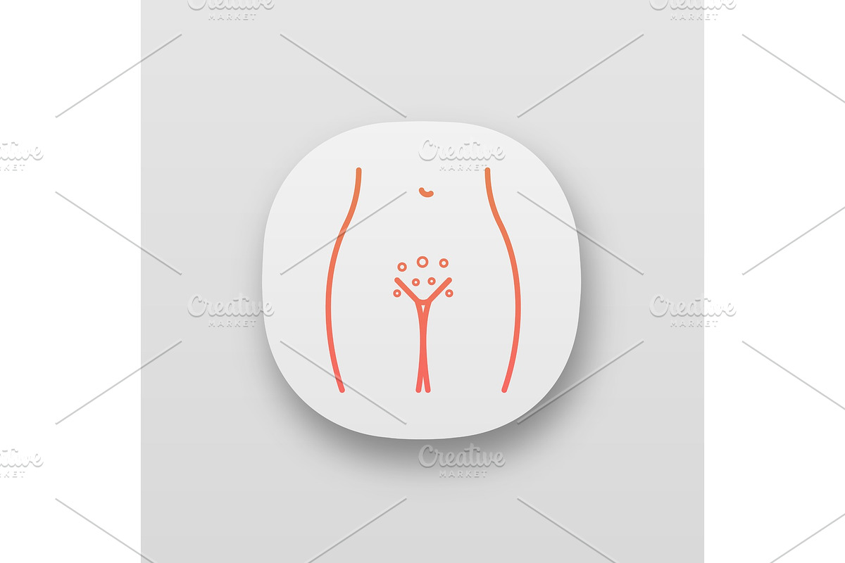Genital rash app icon in Icons - product preview 8
