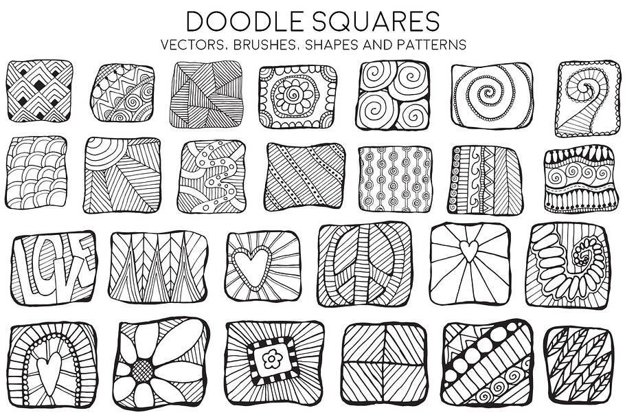 Doodle Squares