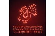 Chinese New Year neon light icon