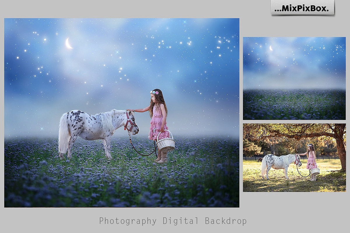 Magic Night Backdrop in Photoshop Layer Styles - product preview 8