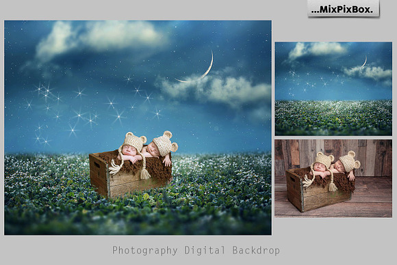 Magic Night Backdrop in Photoshop Layer Styles - product preview 3