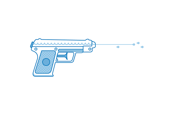 Water Gun: Super Soaker in Illustrations - product preview 1