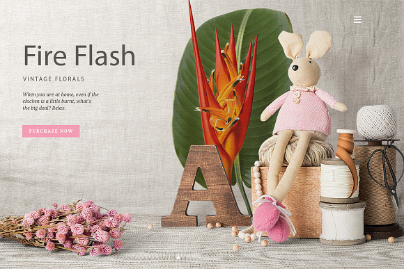 Red Flowers Heliconia Fire Flash in Illustrations - product preview 3