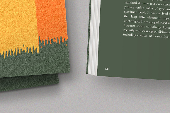 Open Softcover Book Mockup in Print Mockups - product preview 4