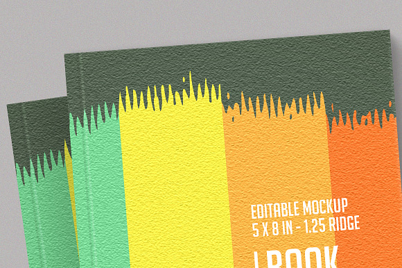  Open Softcover Book Mockup in Print Mockups - product preview 5