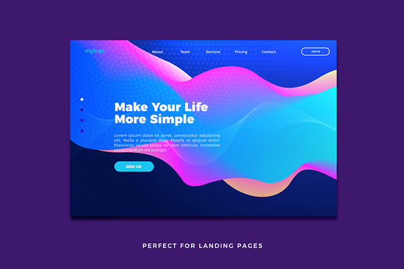 Colorful Gradient Backgrounds in Patterns - product preview 2
