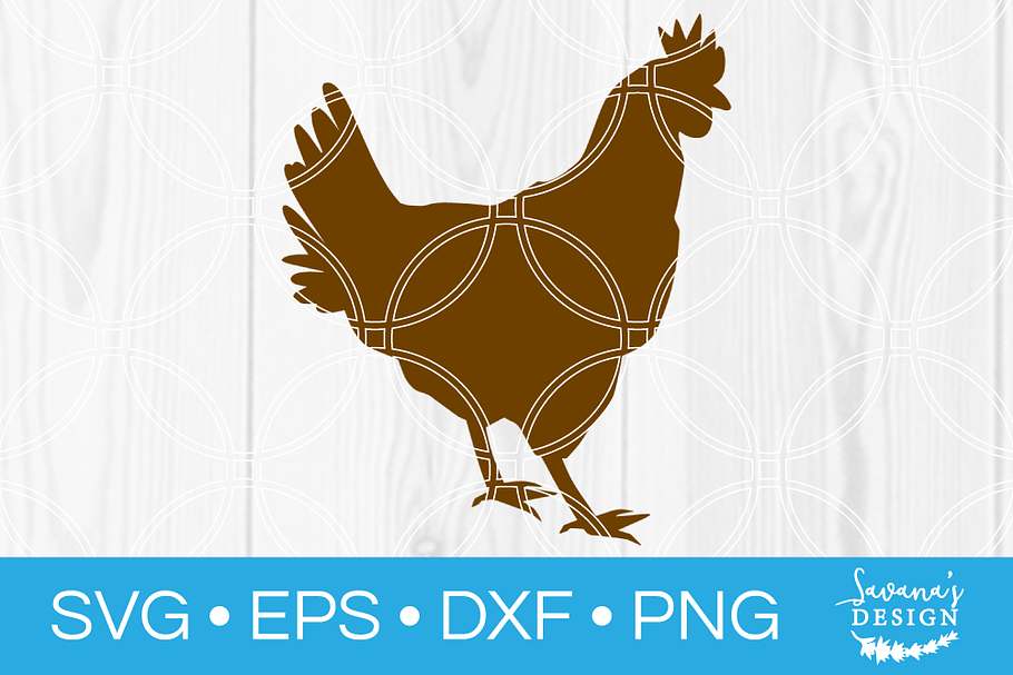 Chicken SVG in Illustrations - product preview 8