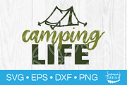 Camping Life SVG