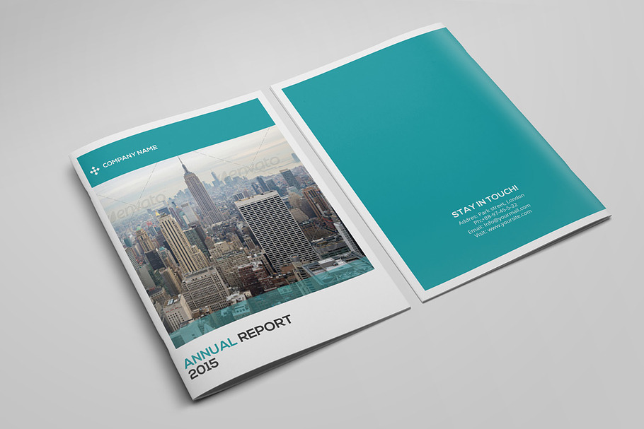 Corporate Annual Report in Brochure Templates - product preview 8