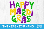 Happy Mardi Gras SVG