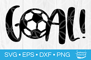 Goal SVG Soccer Ball SVG