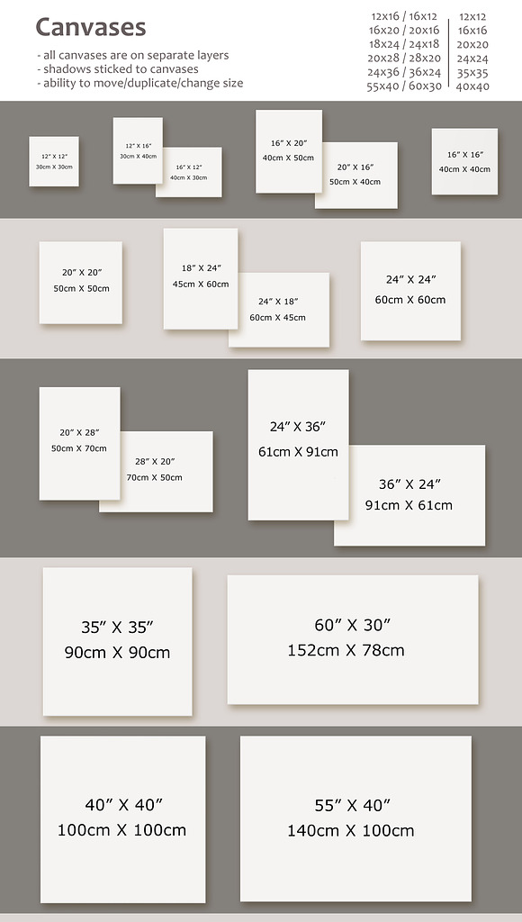Men's Interior. Gray&Brown. in Print Mockups - product preview 6