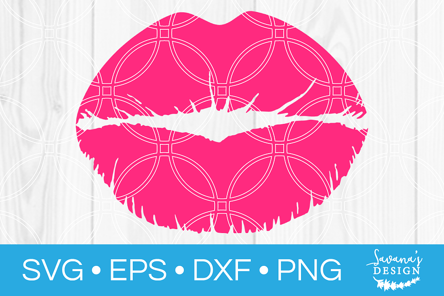 Kiss SVG Lips SVG Mouth SVG in Illustrations - product preview 8