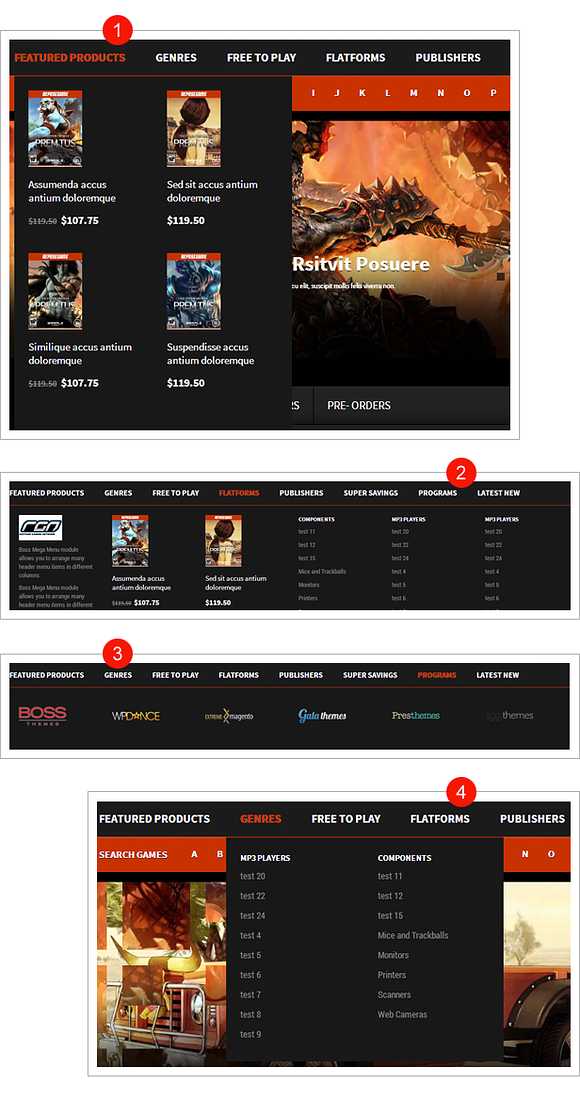 Repose - Game OpenCart Theme in OpenCart Themes - product preview 1