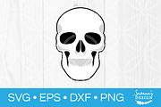 Skull Head SVG