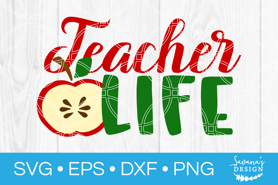 Teacher Life SVG in Illustrations - product preview 8