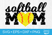 Softball Mom SVG