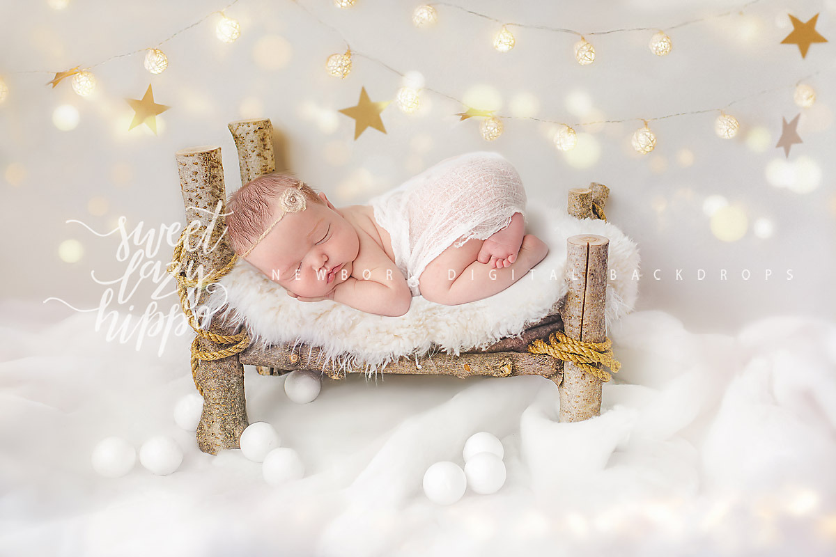 Christmas Newborn Digital Backdrop in Photoshop Layer Styles - product preview 8