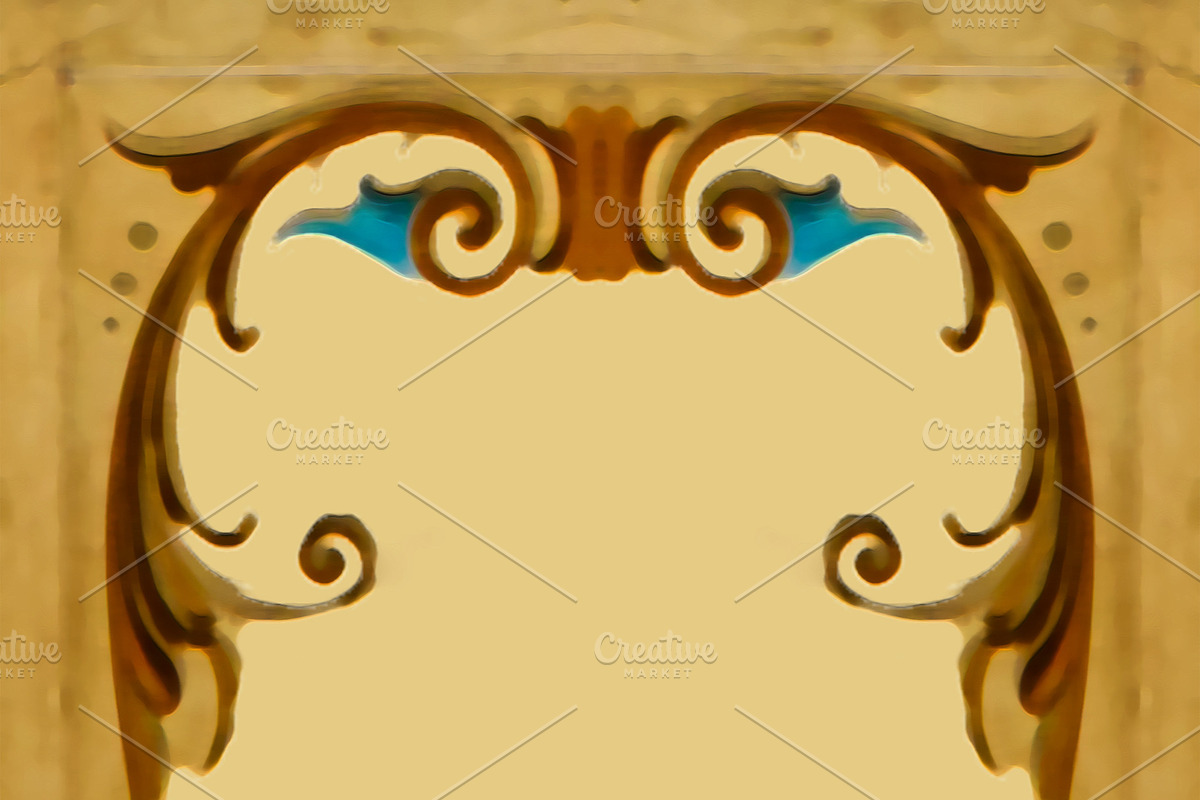 Vintage Ornate Frame Background in Illustrations - product preview 8
