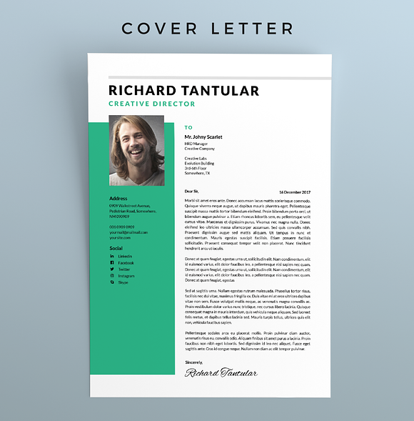 Resume in Resume Templates - product preview 2