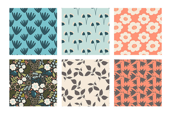 20 Modern Garden Patterns+Elements in Patterns - product preview 3