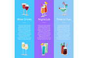 Time for Fun with Wine Drinks at