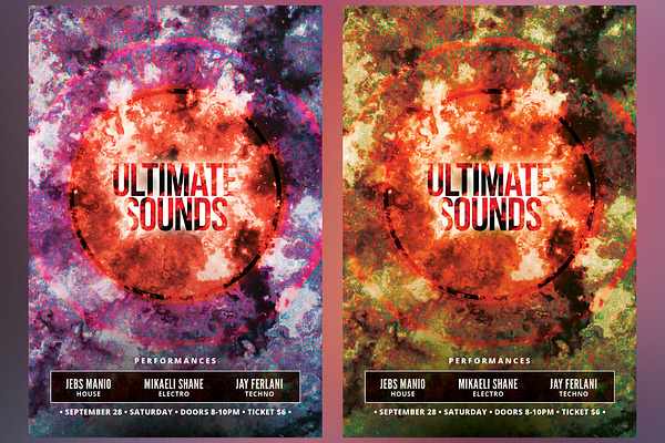 Ultimate Sounds Flyer