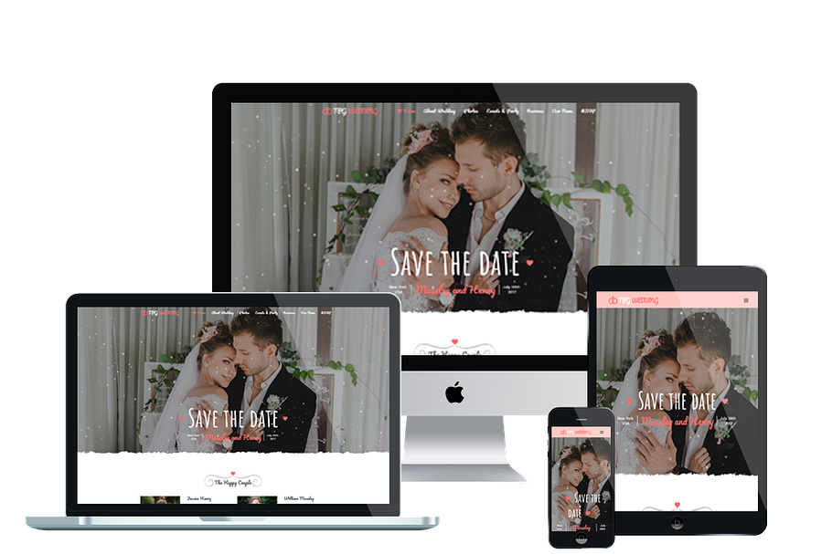 TPG Wedding Marriage WordPress Theme in WordPress Wedding Themes - product preview 8