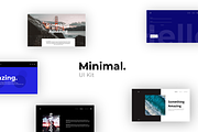 Minimal UI Kit - Adobe XD