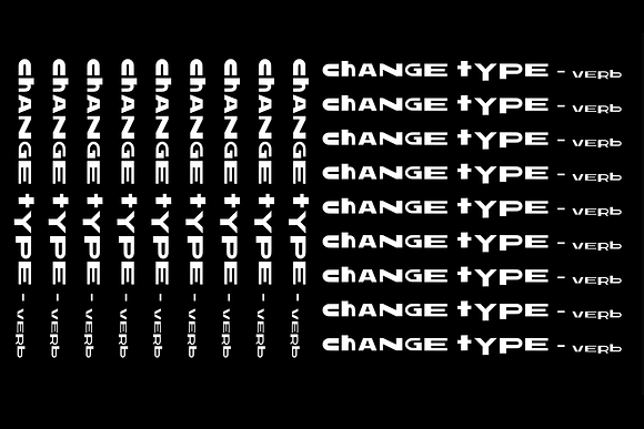 Changes Typeface in Display Fonts - product preview 4