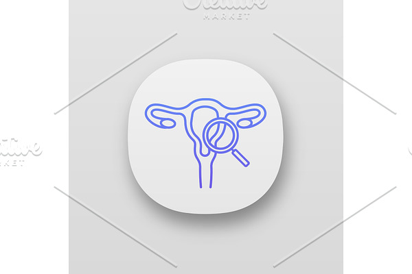 Gynecological exam app icon