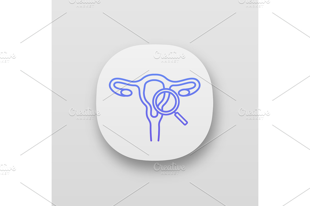 Gynecological exam app icon in Icons - product preview 8