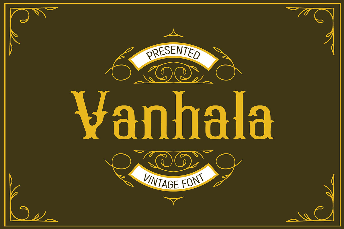 Vanhala in Display Fonts - product preview 8