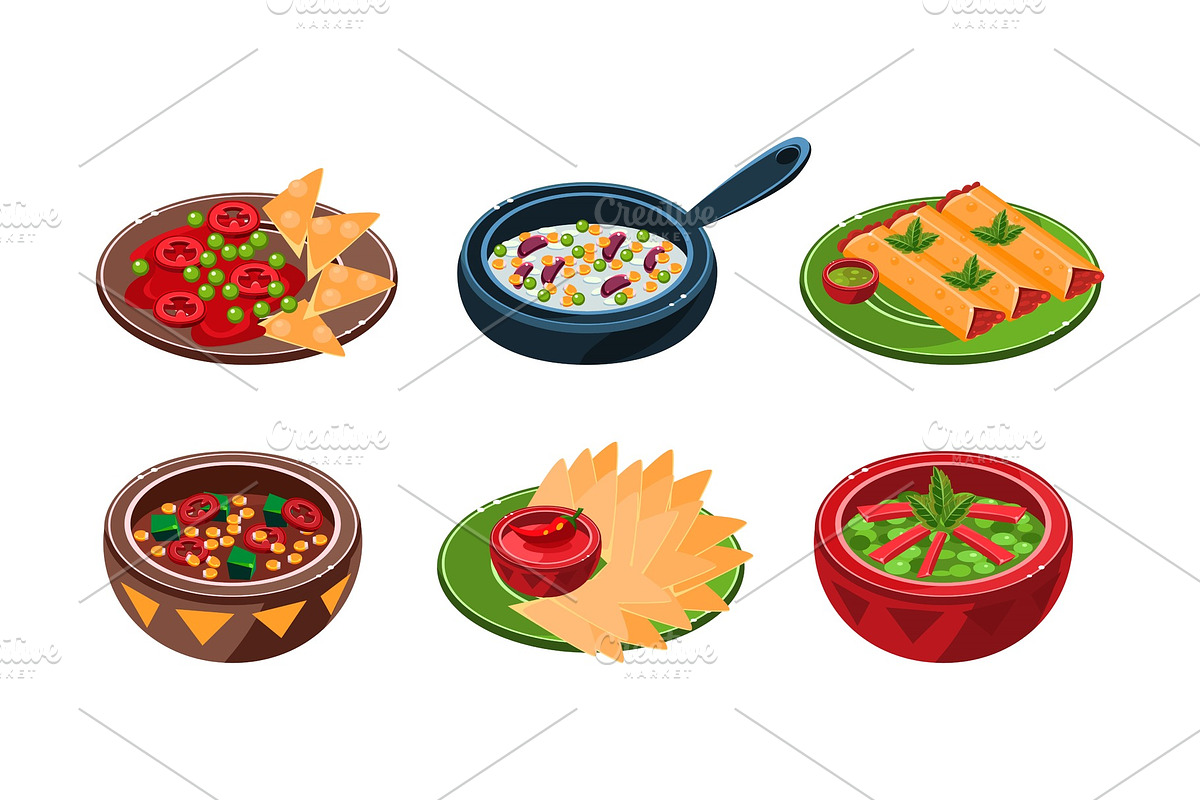 Collection of Mexican traditional in Illustrations - product preview 8