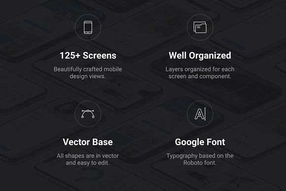 Nove Mobile UI Kit in UI Kits and Libraries - product preview 1