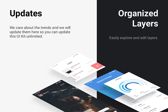 Nove Mobile UI Kit in UI Kits and Libraries - product preview 2