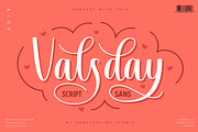 Valsday - Script and Sans Serif